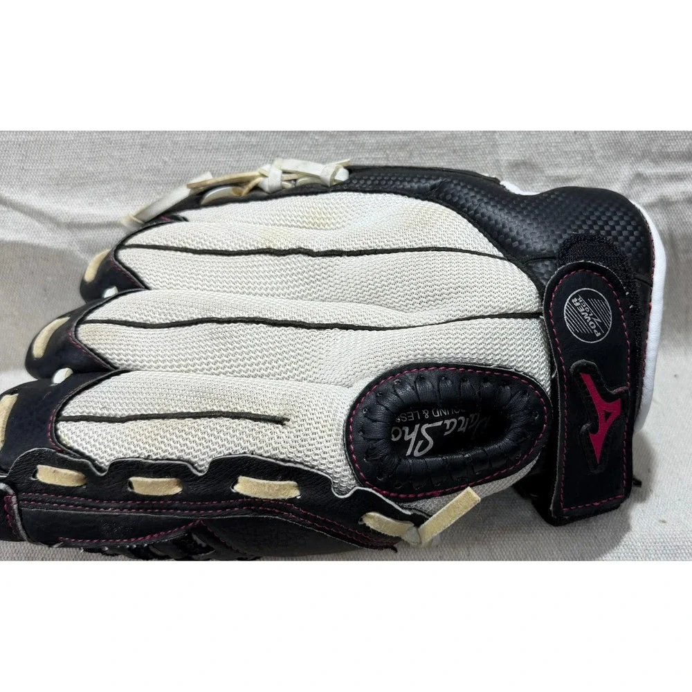 Mizuno Jennie Finch Prospect 11.5 Fastpitch Softball Glove GPP1155F3 Black White